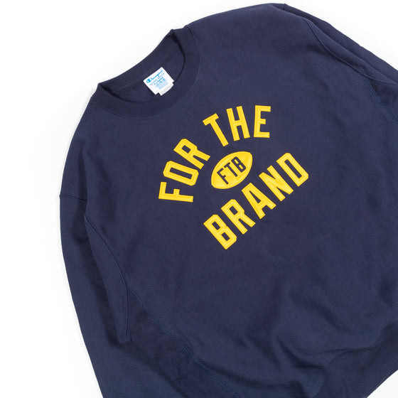 For The Brand® Embroidered Crewneck