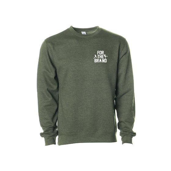 For The Brand Left Chest Crewneck Sweatshirt – PatMcAfeeShow