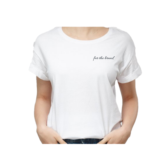 Fur The Brand Script Women's T-Shirt